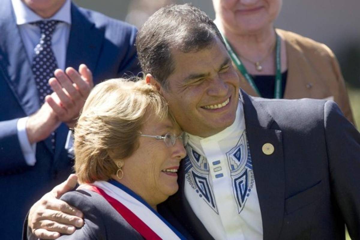 Michelle Bachelet asume como presidenta de Chile