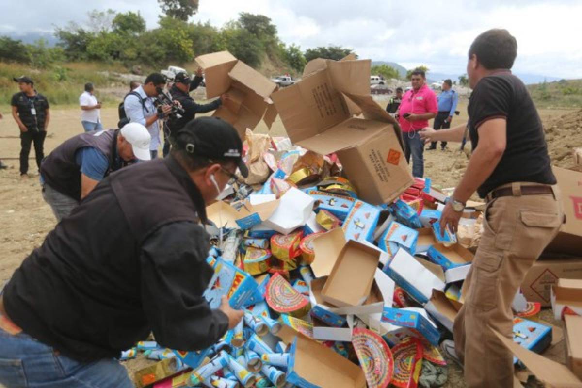 Con Inteligencia de Fusina harán decomisos de pólvora en la capital
