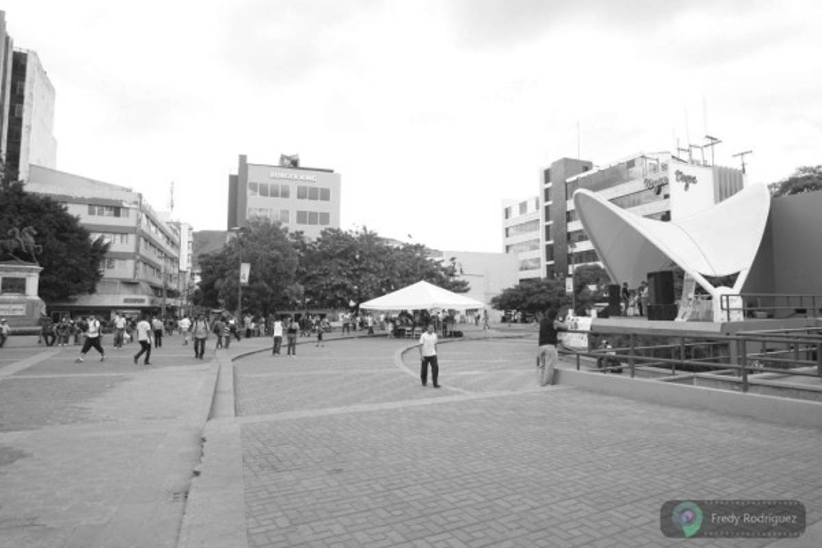 Tegucigalpa en blanco y negro