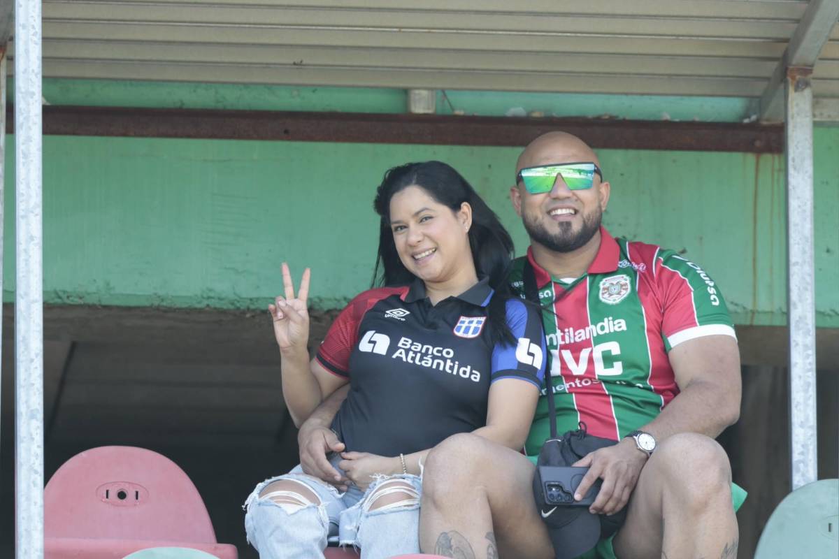 Rubia enamora, barras montan carnaval y el ambientazo previo al clásico Marathón vs Olimpia