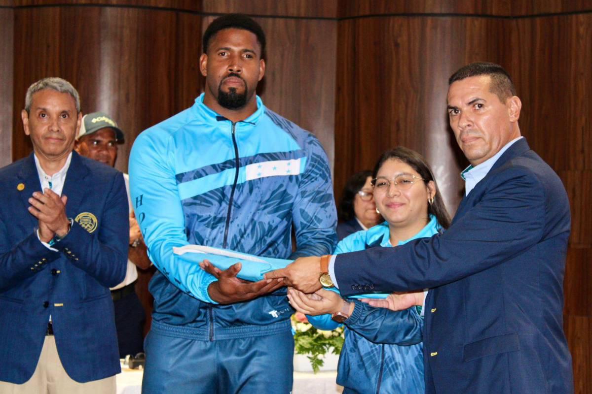 Los representantes de Honduras en los Juegos Centroamericanos 2025 en Guatemala