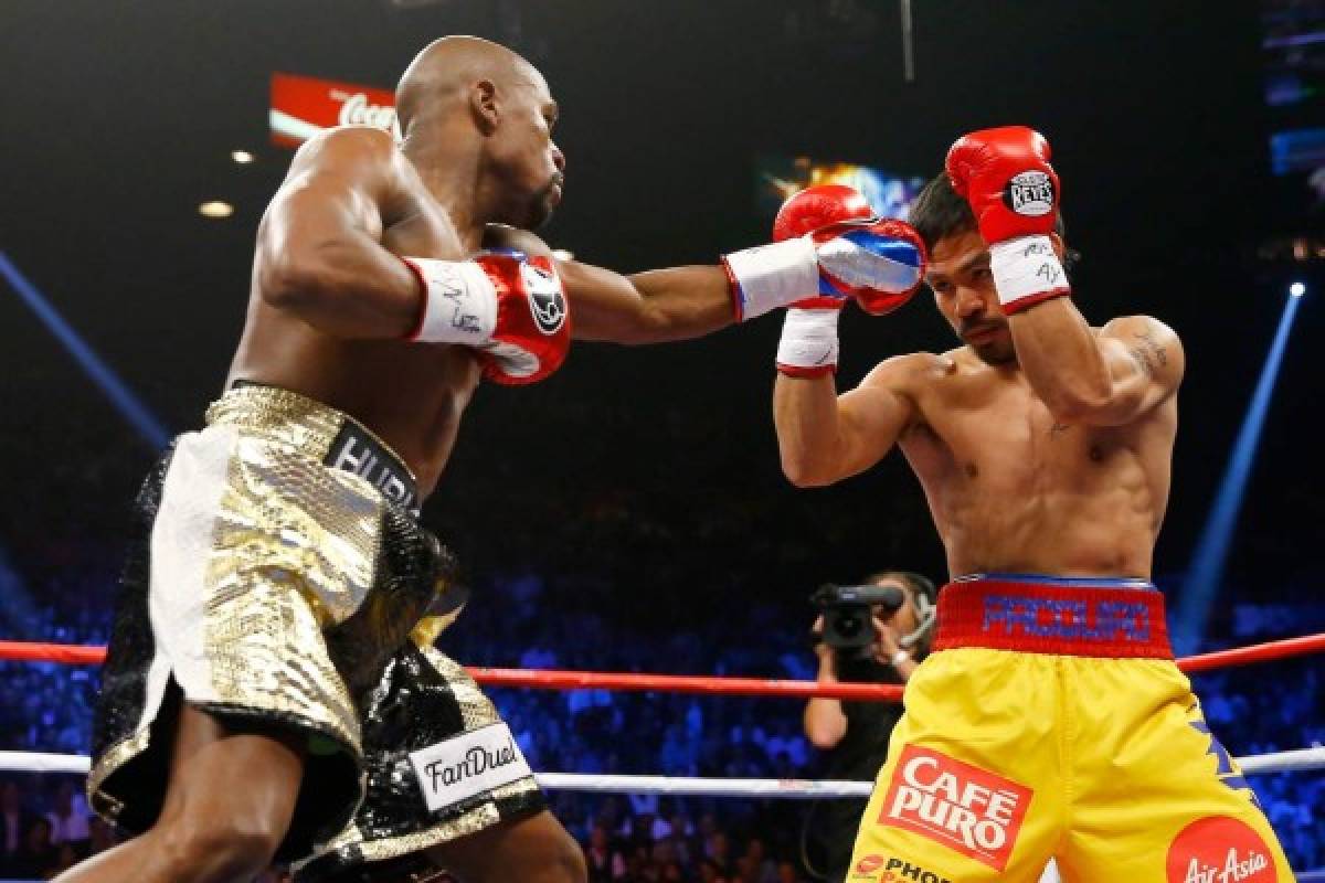 El estadounidense Floyd Mayweather triunfa en la 'Pelea del Siglo'