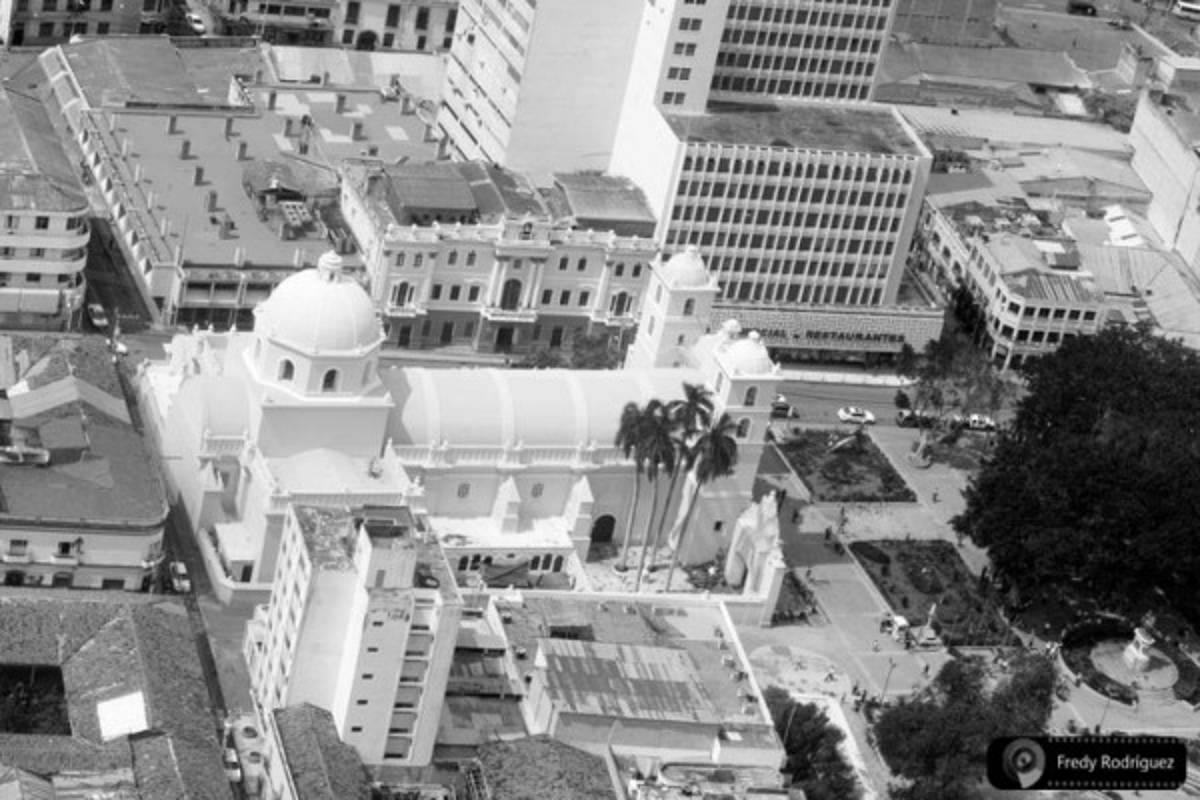 Tegucigalpa en blanco y negro