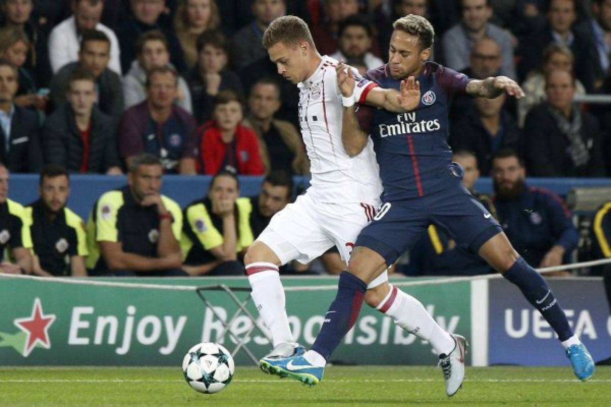 Con recital de Cavani, Mbappé y Neymar, el PSG derrotó 3-0 al Bayern Múnich en el Parque de los Príncipes