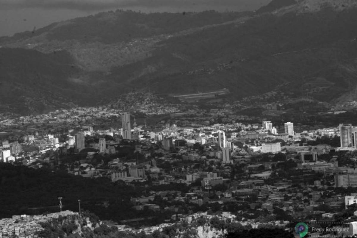 Tegucigalpa en blanco y negro