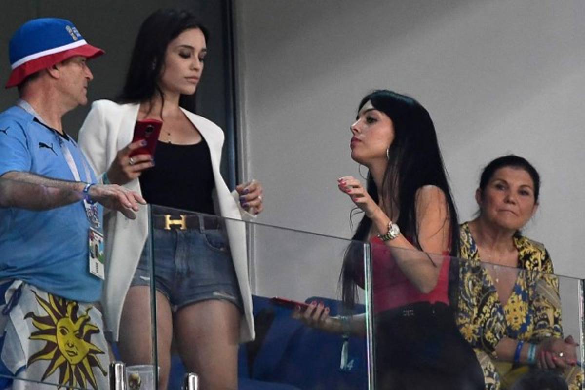 El sexy atuendo que usó Georgina Rodríguez para apoyar a Cristiano Ronaldo y a Portugal