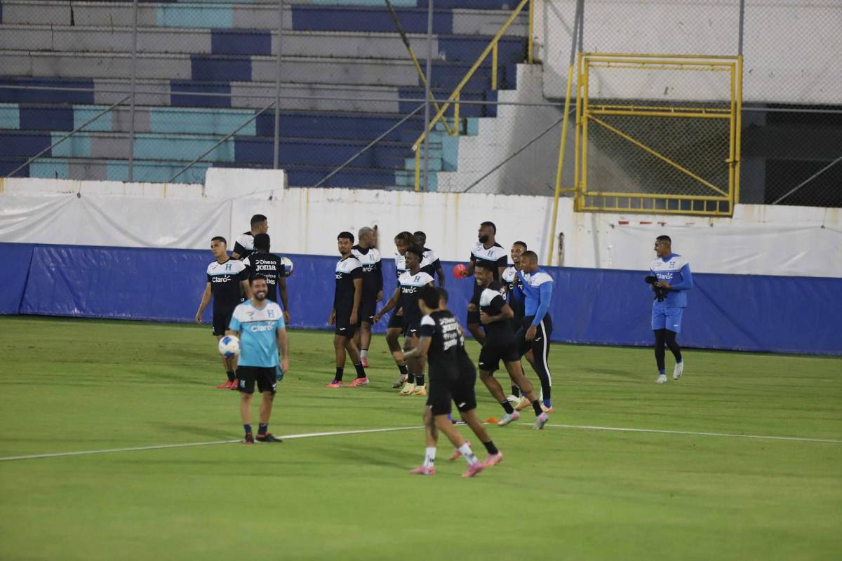 La Bicolor afinó los cañones: Así fue el último entreno de Honduras previo a enfrentar a Costa Rica