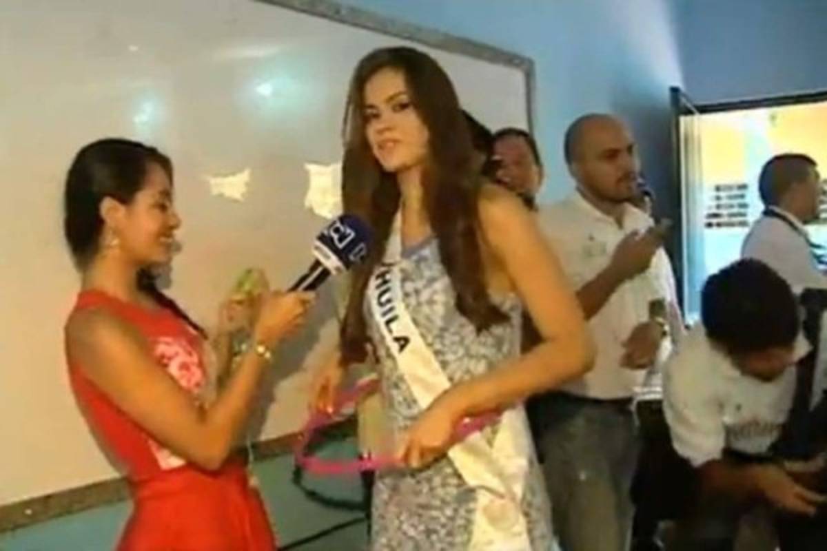 La insólita respuesta de una Miss sobre Mandela