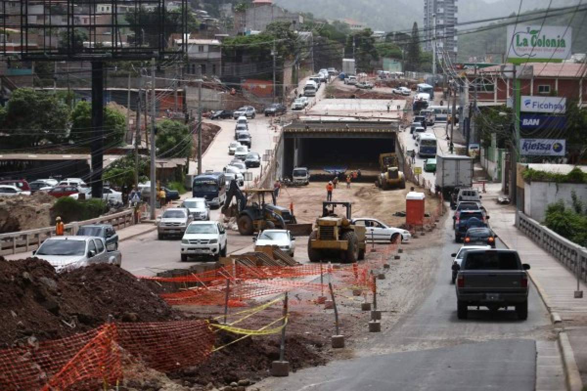 52 millones de lempiras más costarán cuatro obras viales por atrasos en la capital de Honduras