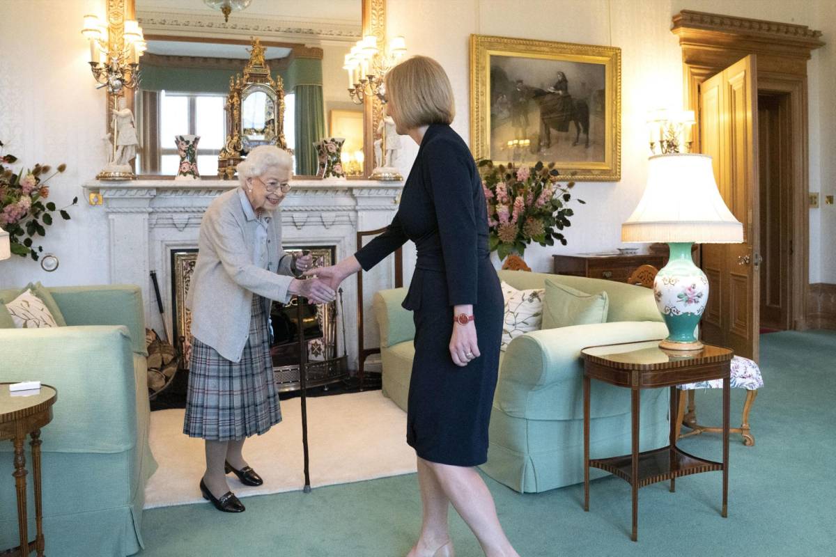 Dos días antes de su muerte, la reina recibió a la nueva ministra británica Liz Truss.