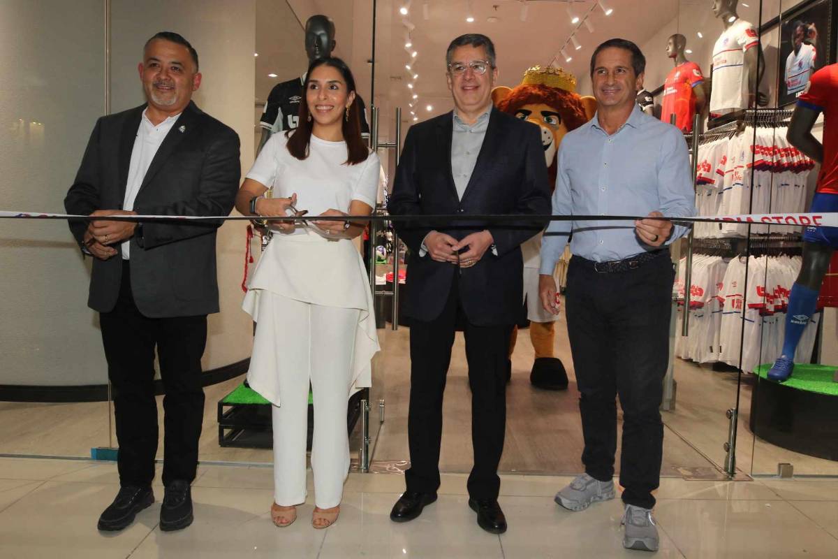 Como en Europa y Estados Unidos: Así es la nueva tienda oficial de Olimpia en Honduras