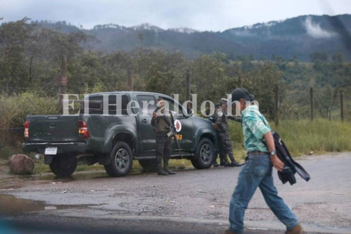 Refuerzan seguridad en centro de menores Renaciendo tras fuga de reos. Fotos: Estalin Irias/ EL HERALDO