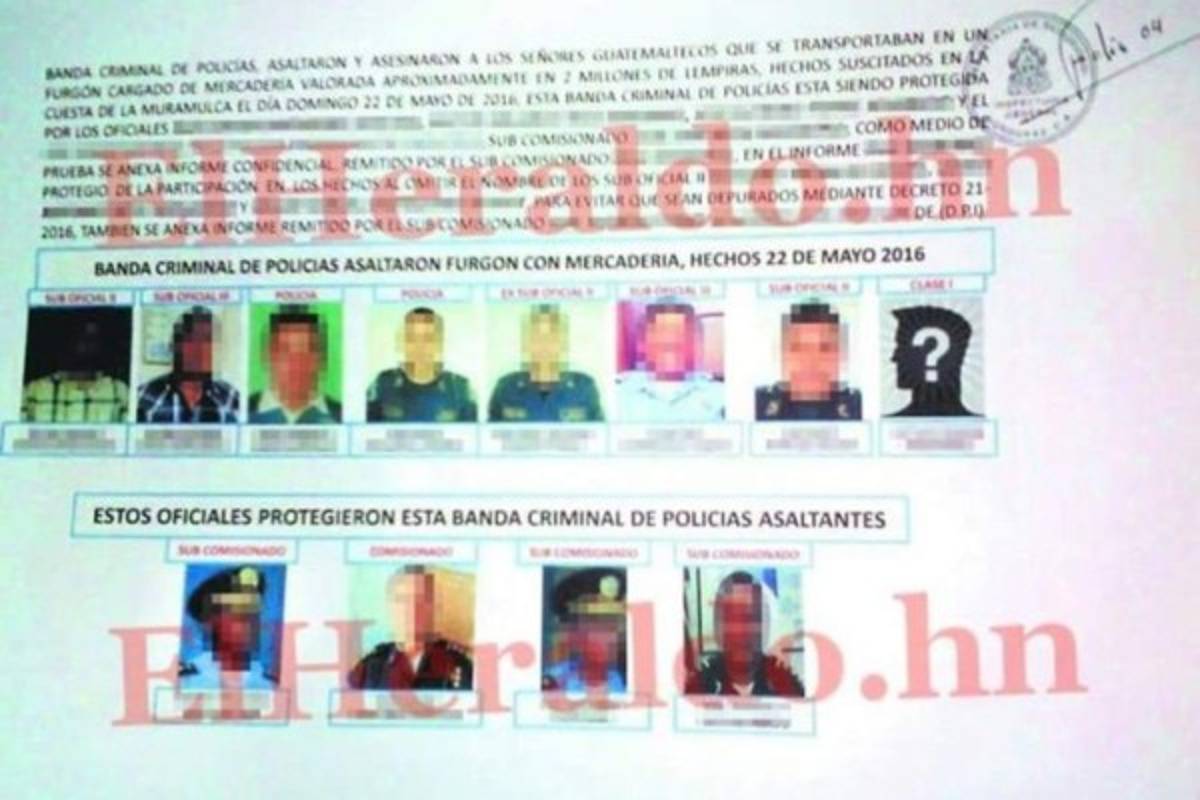 Esta es parte de la documentación a la que tuvo acceso EL HERALDO el año pasado.