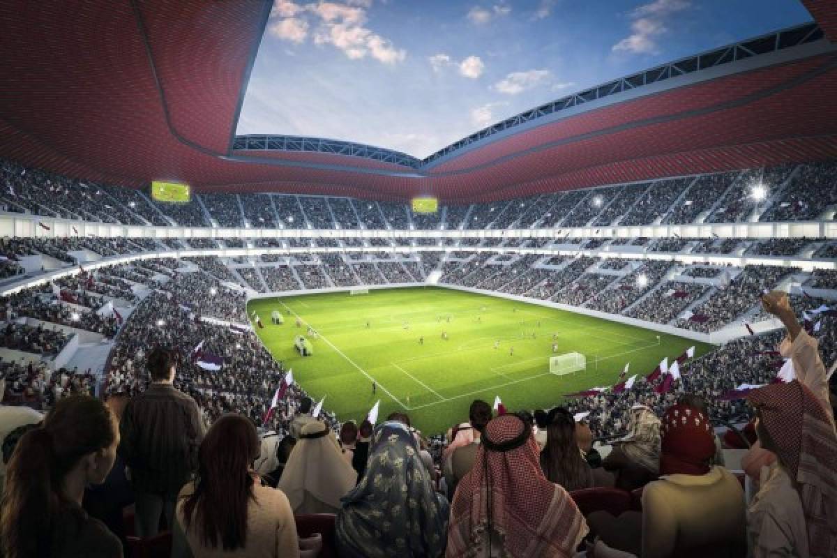 Qatar presenta espectacular estadio para semifinal del Mundial 2022