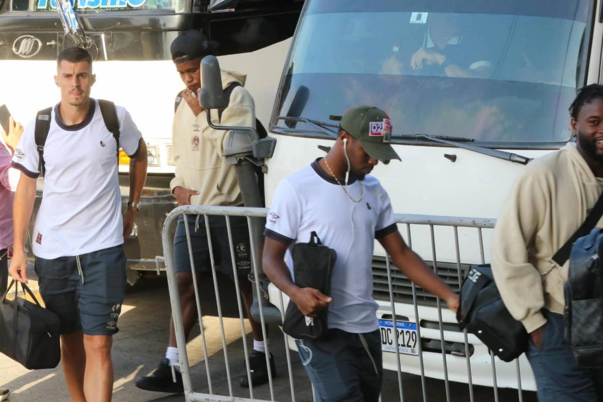 Llegada de la Ultra Fiel, provocaron al Motagua y el ambiente entre jugadores