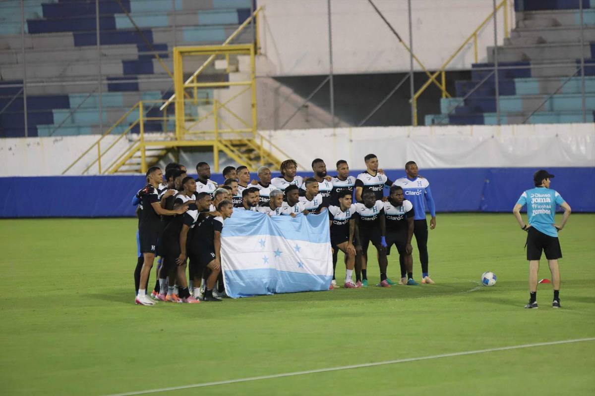 La Bicolor afinó los cañones: Así fue el último entreno de Honduras previo a enfrentar a Costa Rica