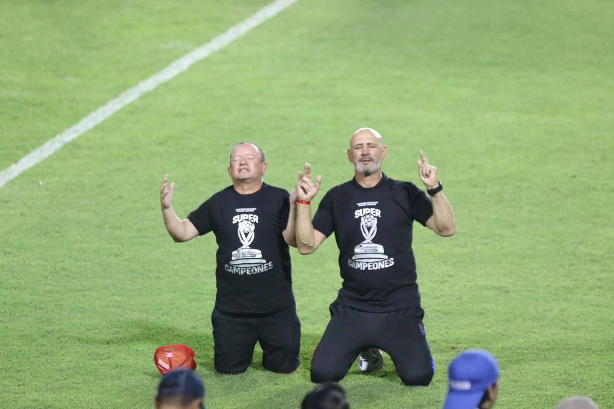 Olimpia liquidó a Motagua: Así fue la celebración del león tras ganar la Supercopa de Honduras