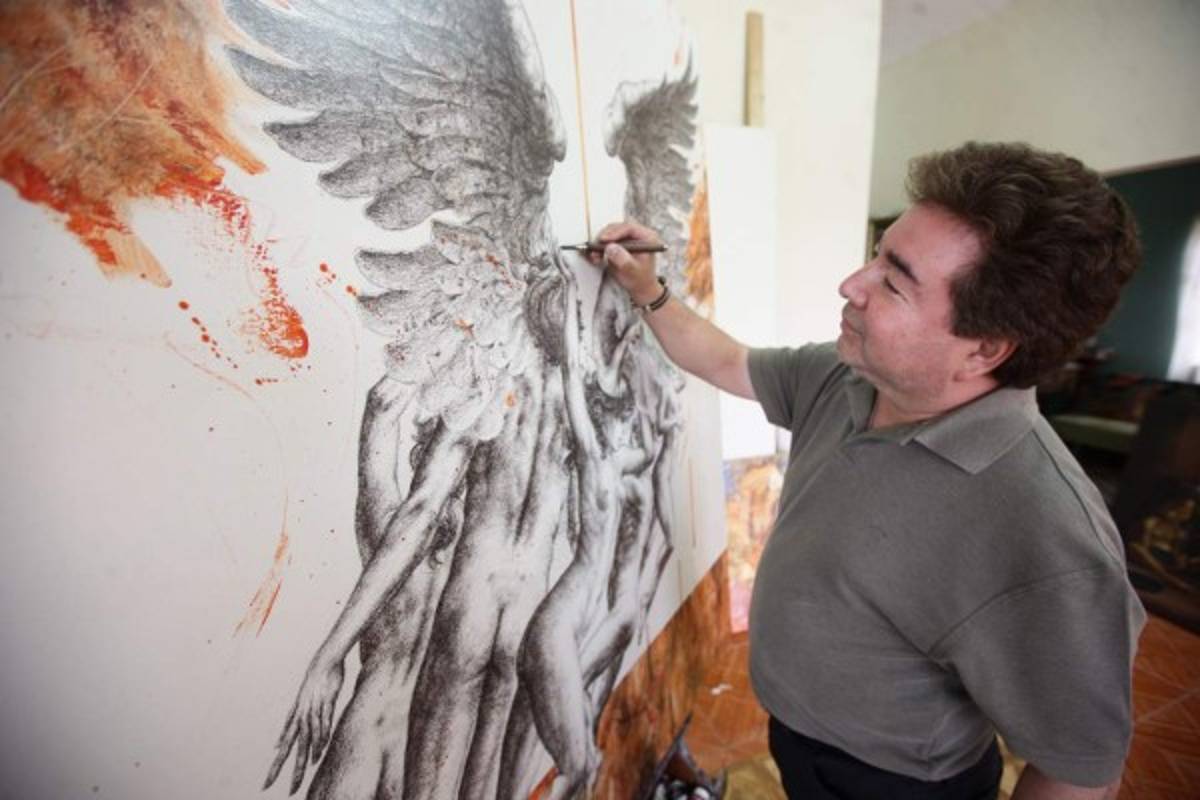 Arte: Armando Lara, un viaje al dibujo en carboncillo