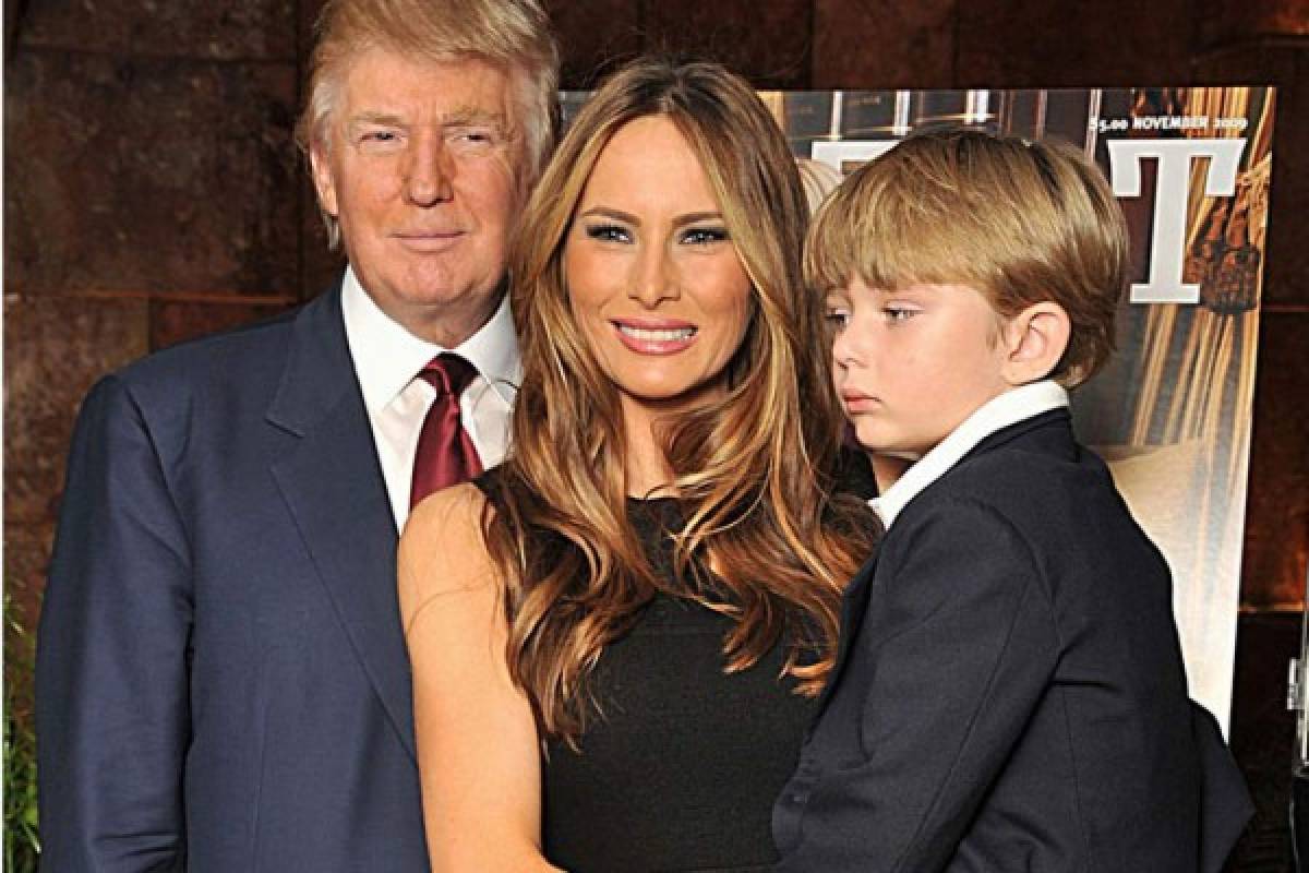 El espeluznante hallazgo en foto de la familia Trump