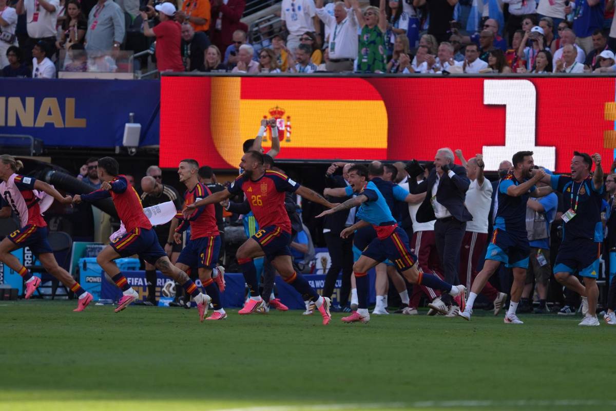 Llanto de Lamine Yamal y pelea de jugadores: Así celebró España tras coronarse campeón del Mundo