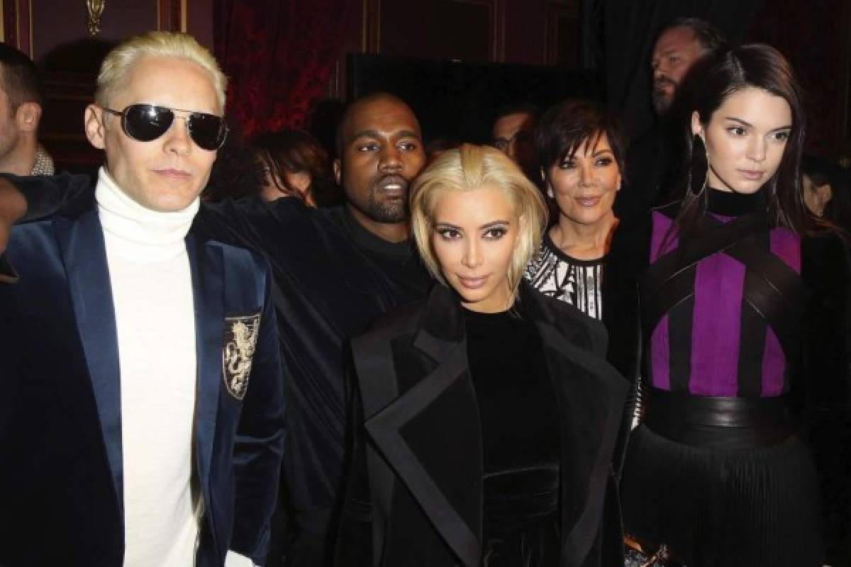 Kim Kardashian y Jared Leto se vuelven rubios