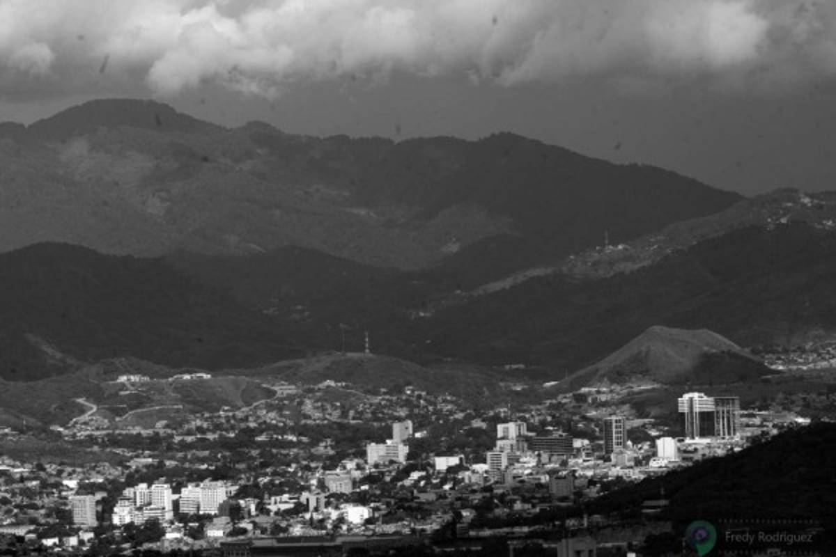 Tegucigalpa en blanco y negro