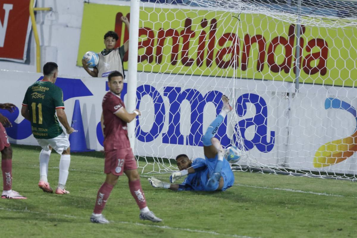Motagua sufrió ante Marathón, modelo se robó el show y uno de los indisciplinados en el Morazán