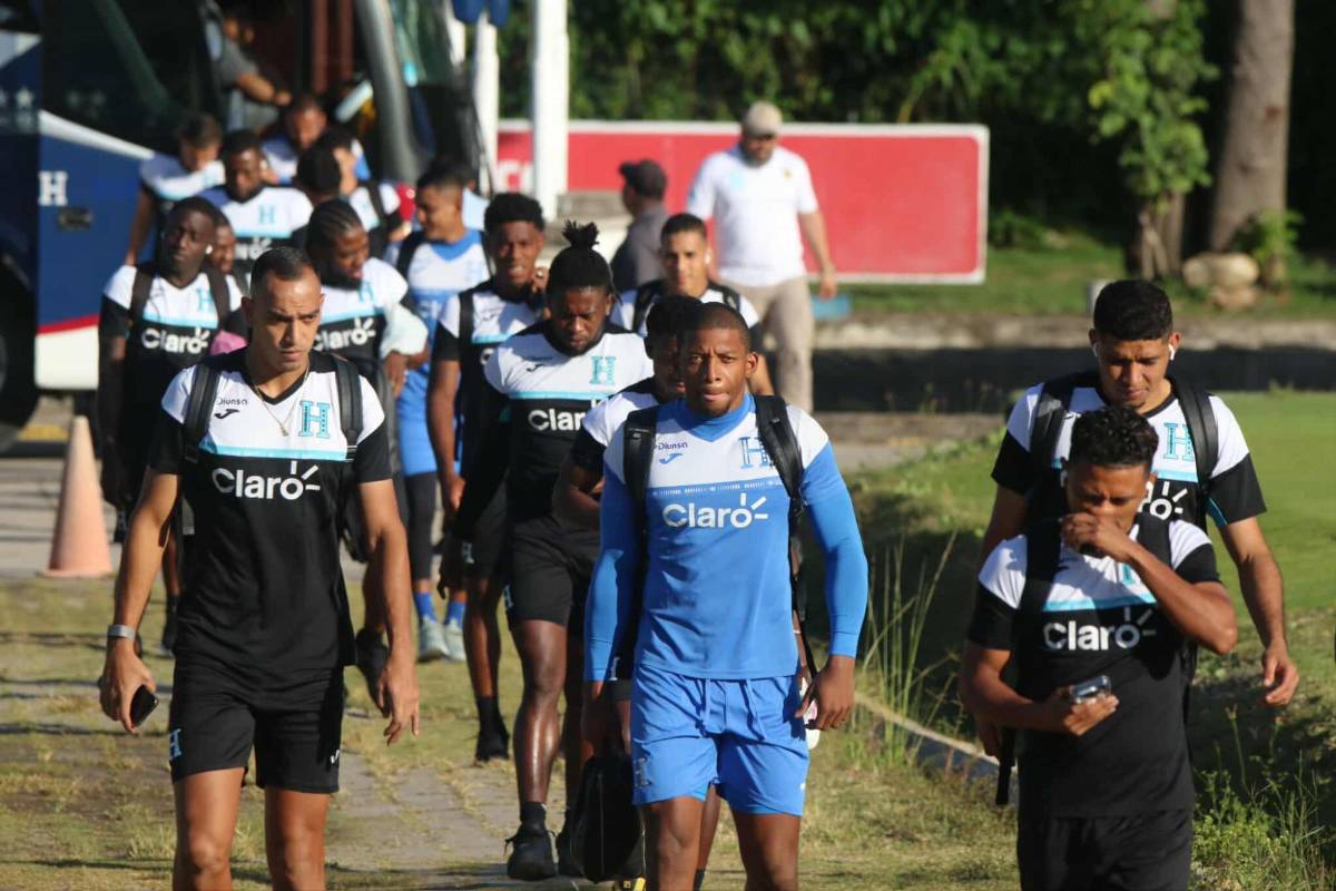 Recibimiento a Yio y jugador es baja: Así fue el entreno de la Selección de Honduras