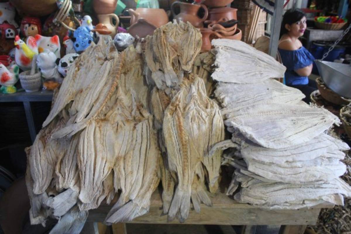Escasez de pescado seco en los mercados de Comayagua