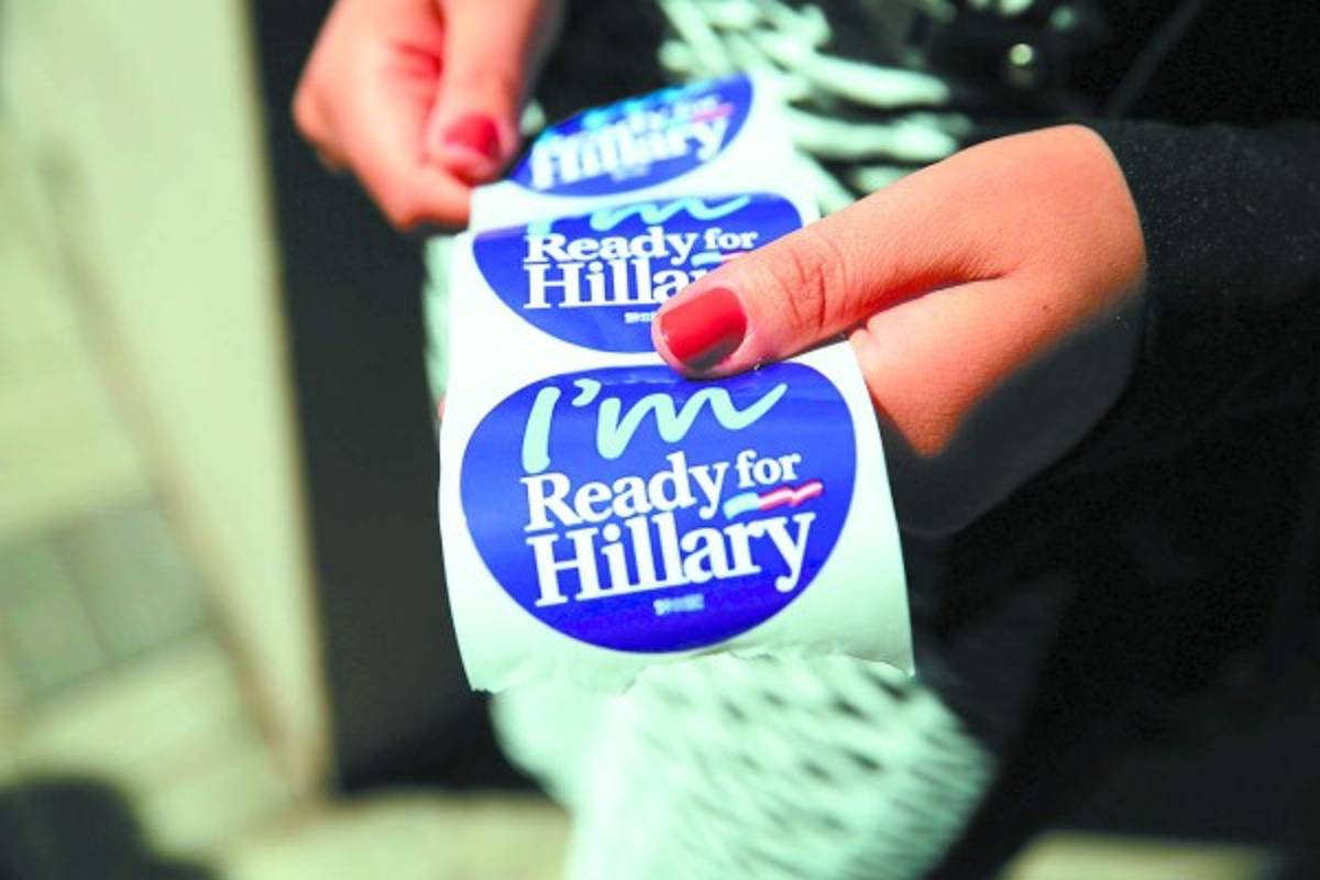 Hillary Clinton: 'Soy candidata a la presidencia” de Estados Unidos