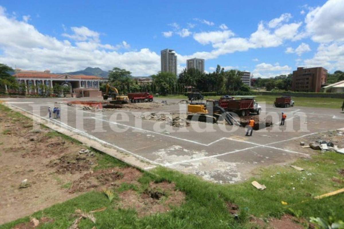 Comienza la construcción del Centro Cívico Gubernamental en Casa Presidencial de Honduras