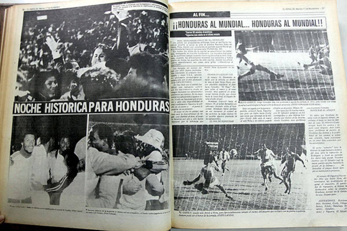 Los dos mundiales de Honduras en imágenes