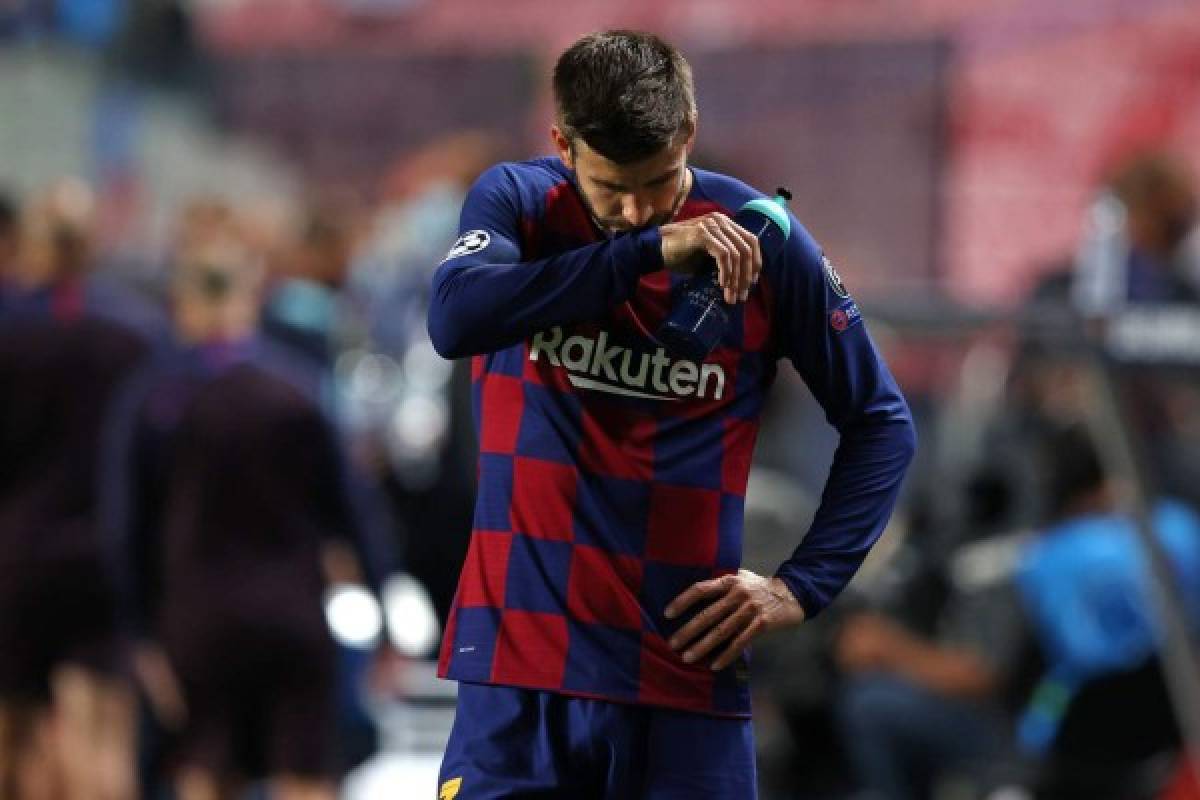 'Hemos tocado fondo', dice Piqué, que se ofrece a irse del Barcelona