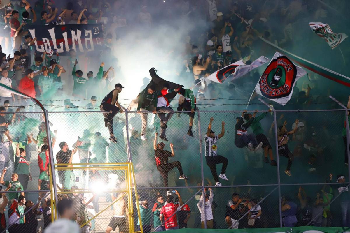 Quebraron vidrios, bronca con el rival y tristeza: Las imágenes de la eliminación de Olimpia en Liga Nacional