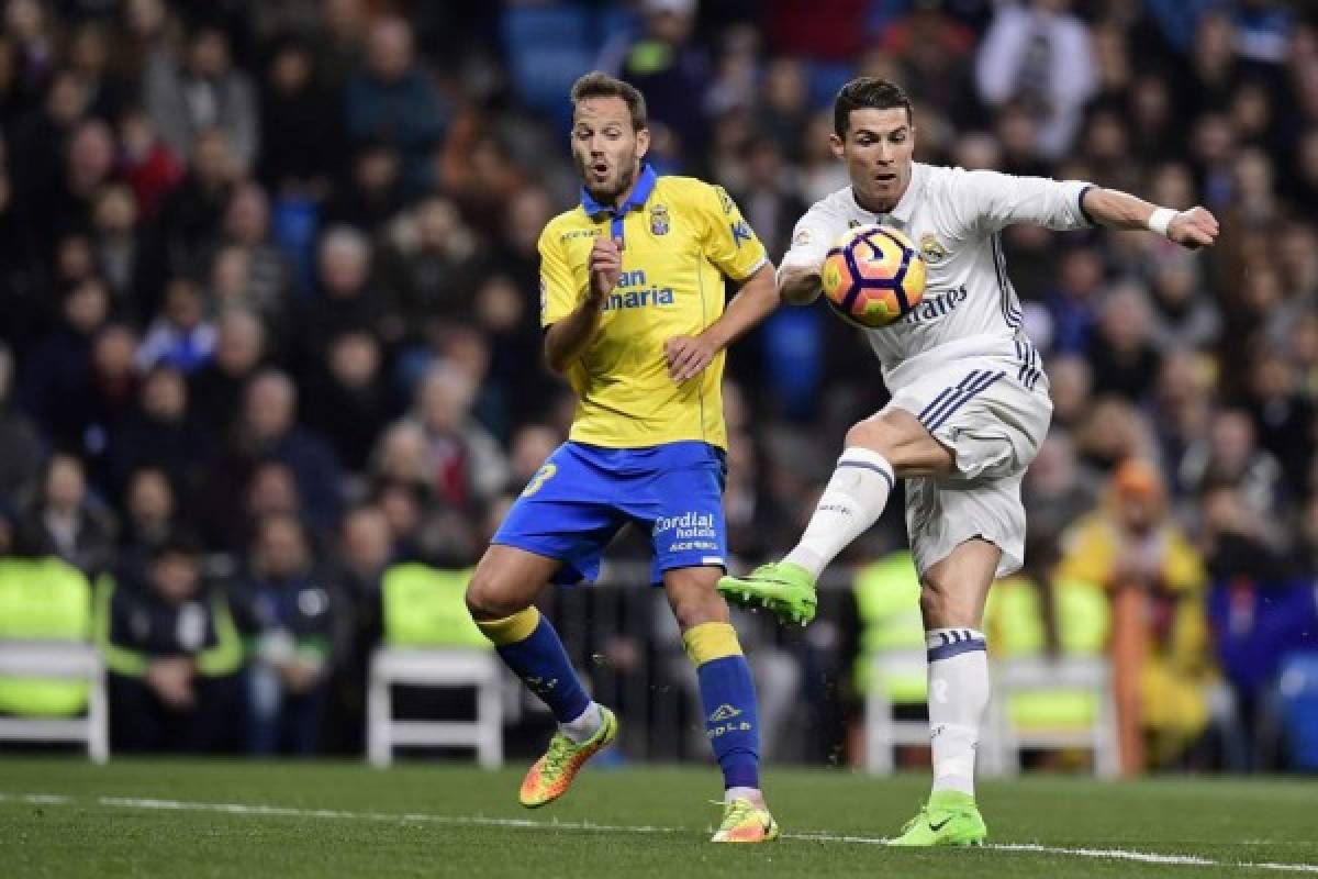 Cristiano Ronaldo rescató al Madrid de una derrota ante Las Palmas