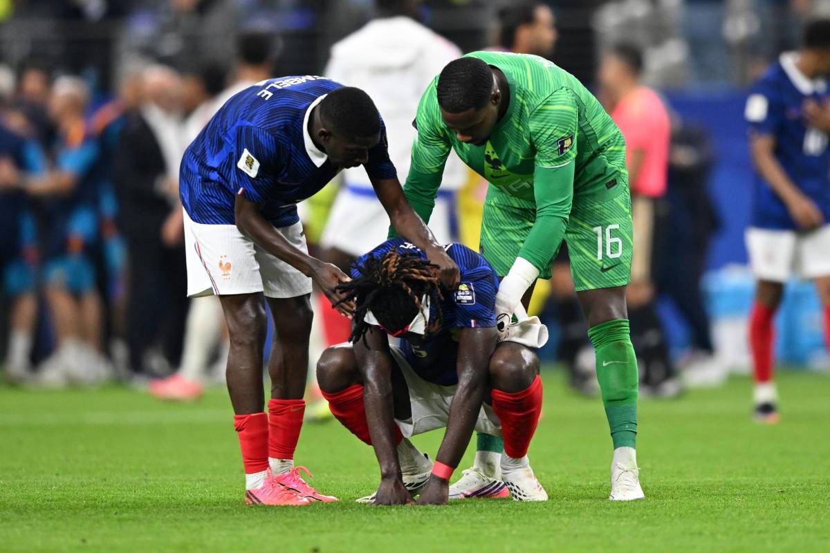 La tristeza de Francia al quedar eliminada en cuartos del Mundial United 2026