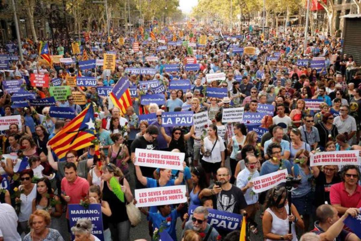 'No tengo miedo', el grito masivo de Barcelona contra el terror yihadista