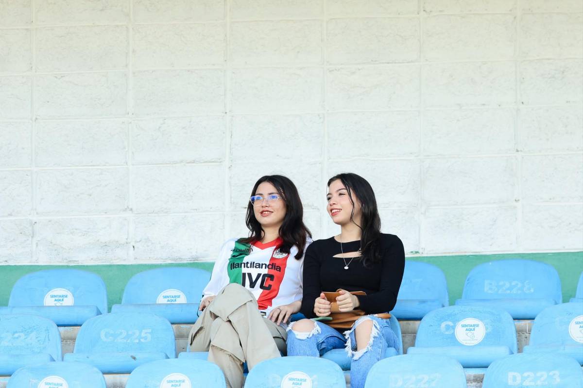 Bellas chicas, ambiente fenomenal y lo que hizo la policía previo al Marathón vs Real España