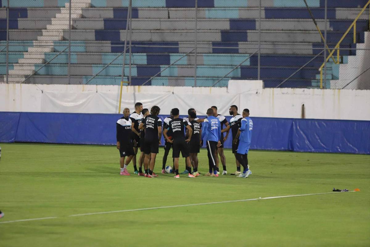 La Bicolor afinó los cañones: Así fue el último entreno de Honduras previo a enfrentar a Costa Rica