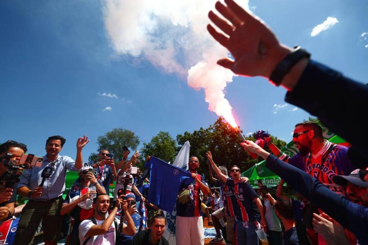 ¡Llegó David Suazo! Una fiesta la previa de la final de Champions League entre PSG vs Inter
