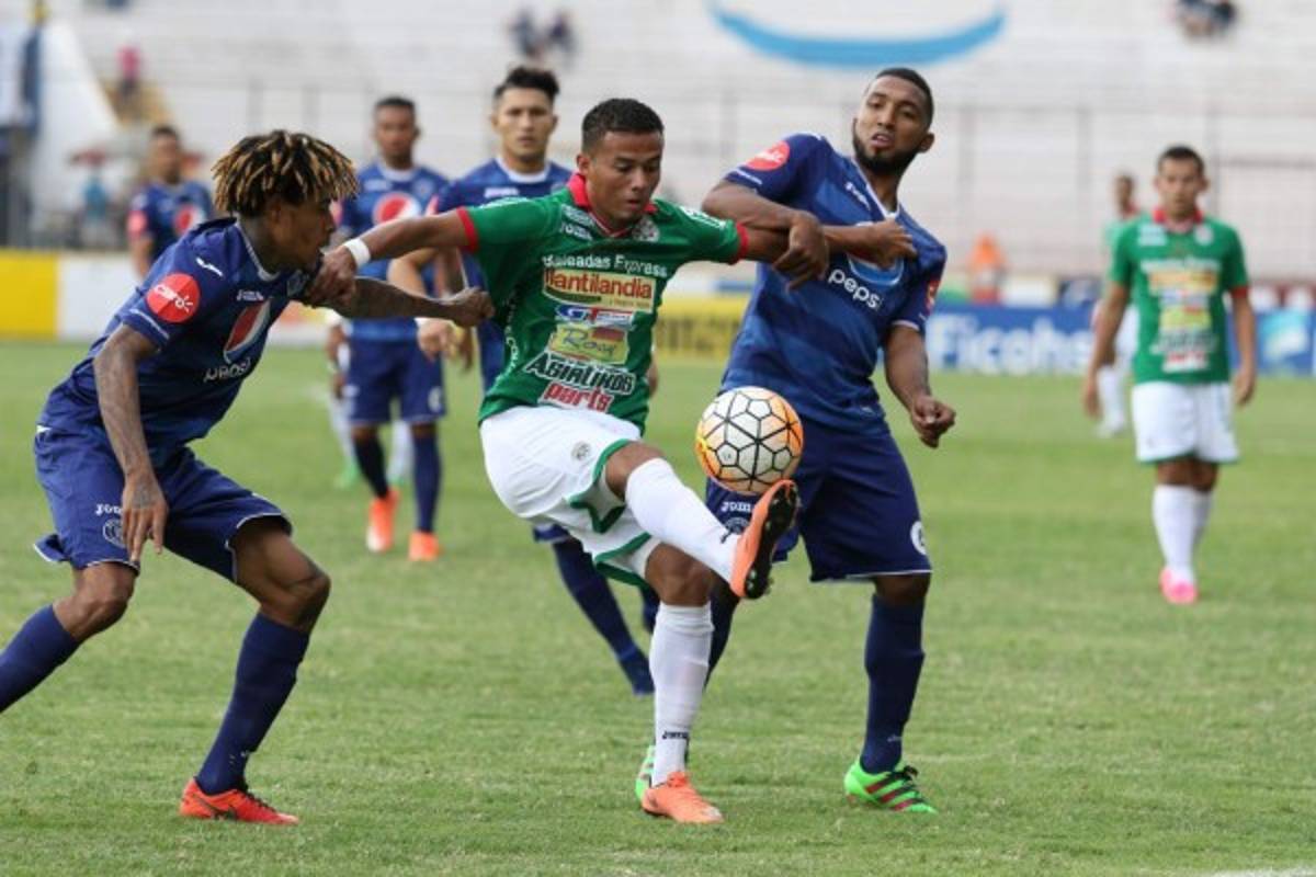 Motagua gana 3-1 Marathon con goles de Rubilio Castillo