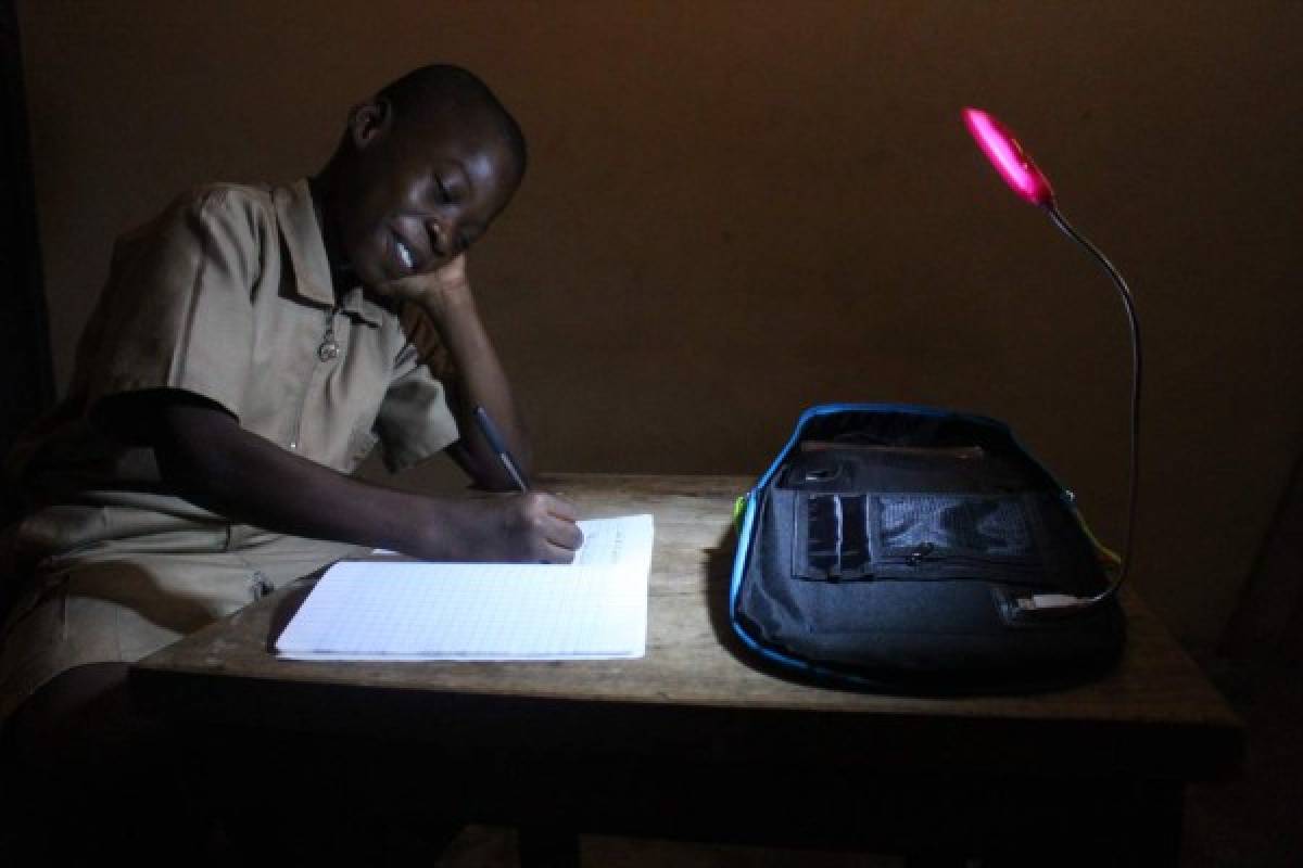 Energy: Evariste Akoumian wants to change lives with his solar backpack