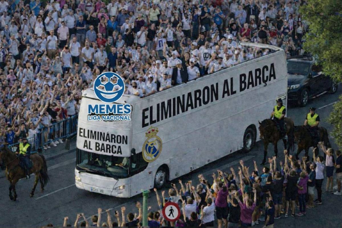 Real Madrid se burla: Los memes tras eliminación del Barcelona por Atlético en Champions League