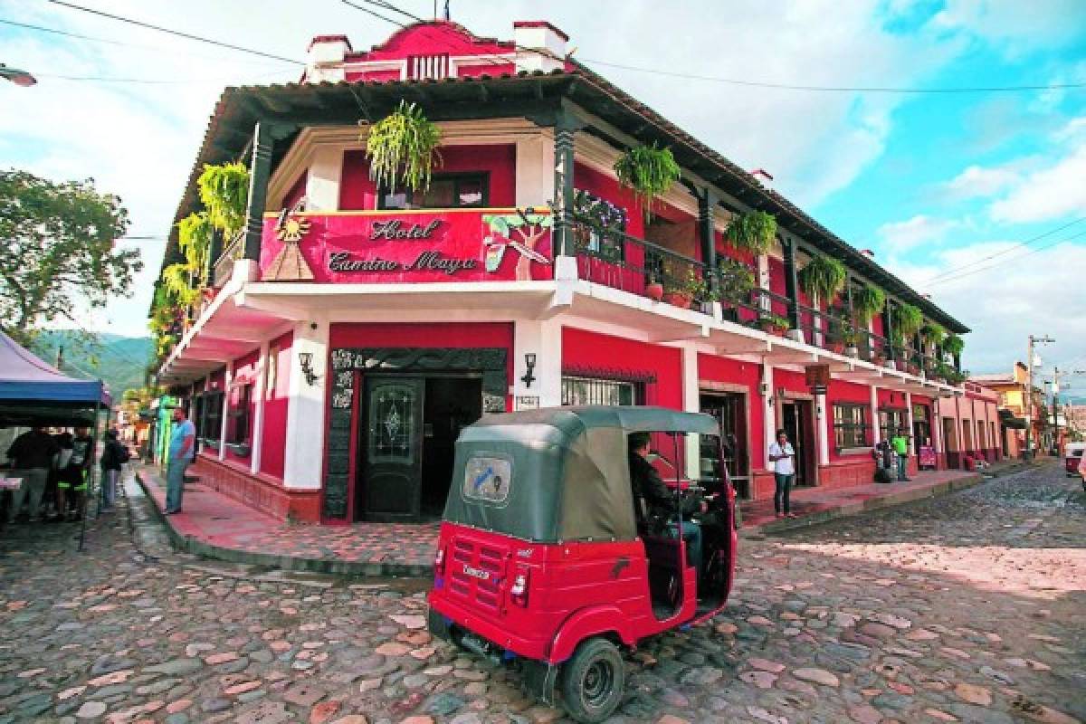 Copán Ruinas, la postal de pintura de occidente