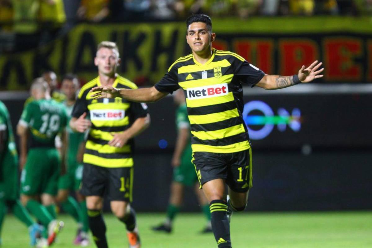 Luis Palma y la especial razón por la que usará el 50 en camisa del Olympiacos