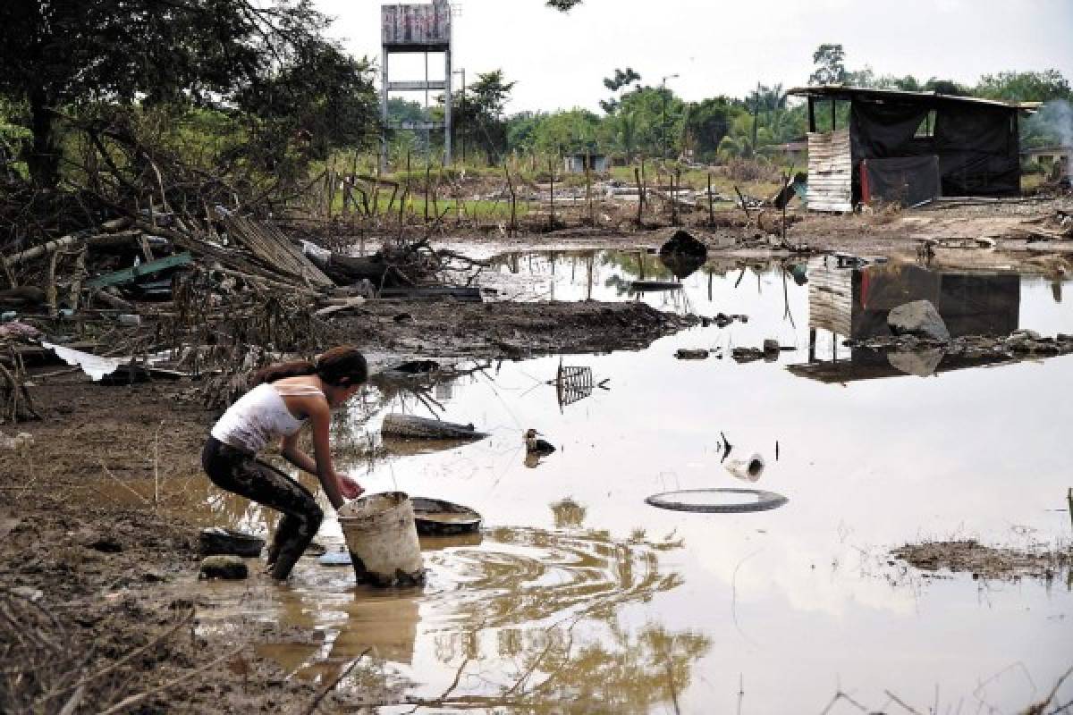 El Progreso lucha por superar la pesadilla de las inundaciones por Eta y Iota