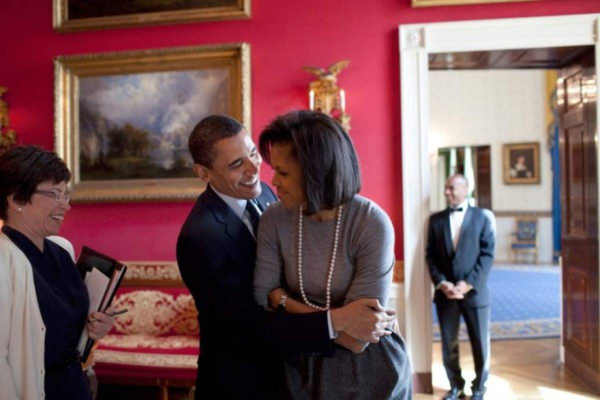 Presencia de Barack y Michelle Obama causa caos en una calle de Manhattan