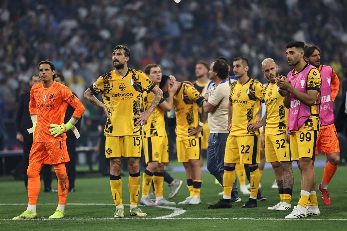 Tristeza del Inter de Milán luego de ser humillado por PSG en final de Champions League