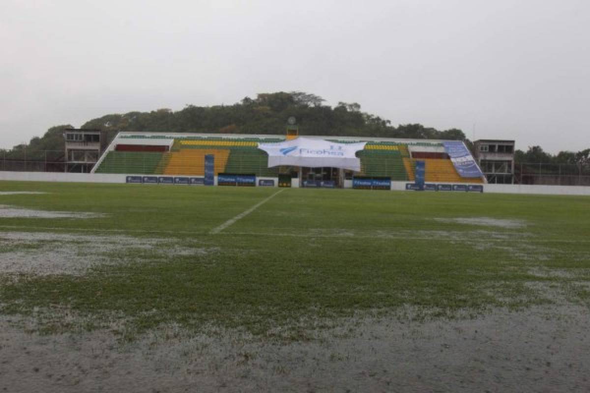 La Selección de Honduras no entrenó por fuerte lluvia