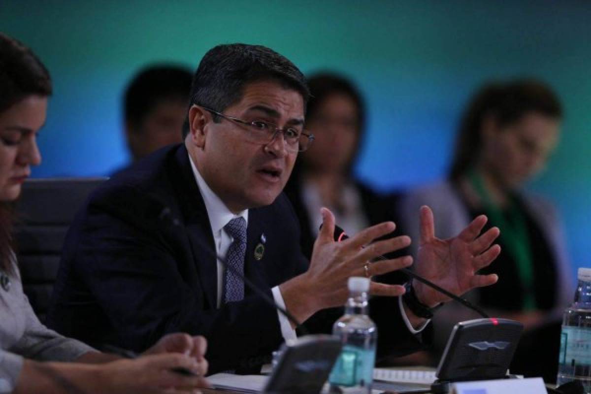 Presidente Hernández hace llamado para enfrentar narcotráfico durante reunión del SICA